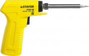 Паяльник с пистолетной пластмассовой рукояткой, STAYER "PROFI" PROTerm, 55308-130, 30 - 130 Вт, с керамическим нагревательным элементом,  ( 55308-130 ) Паяльник с пистолетной пластмассовой рукояткой, STAYER "PROFI" PROTerm, 55308-130, 30 - 130 Вт, с керамическим нагревательным элементом,  ( 55308-130 )