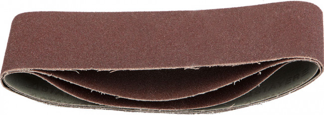 Лента STAYER "MASTER" шлифовальная универсальная бесконечная на тканевой основе, для ЛШМ, P60, 75х457мм, 3шт  ,  ( 35441-060 )