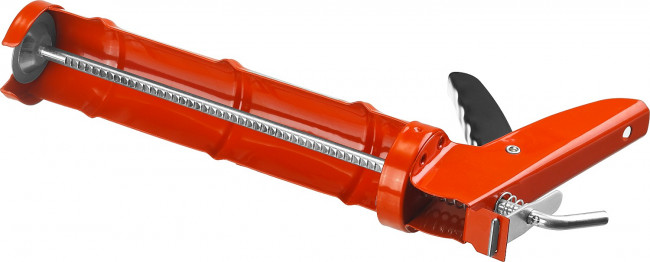 Пистолет для герметика STAYER 0661, полукорпусной, зубчатый шток, 310мл, ( 0661 ) Пистолет для герметика STAYER 0661, полукорпусной, зубчатый шток, 310мл, ( 0661 )