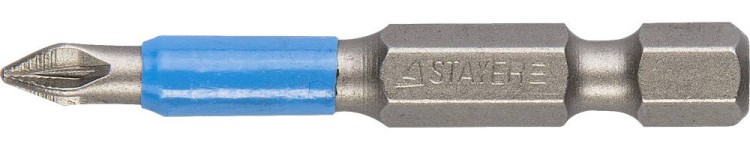 Биты STAYER "PROFI", хвостовик E 1/4", PZ №1, 50мм, 2шт ,  ( 26223-1-50-02 )