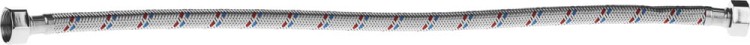 Подводка гибкая STAYER для воды, оплетка из нержавеющей стали, г/г 1/2" - 0,5м,  ( 51015-G/G-050 )