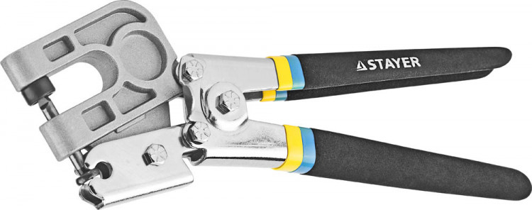 Просекатель STAYER "HERCULES" для работы одной рукой, спец. форма зева для профилей различных форм и размеров, обрезиненный, 280мм,  ( 31381 )