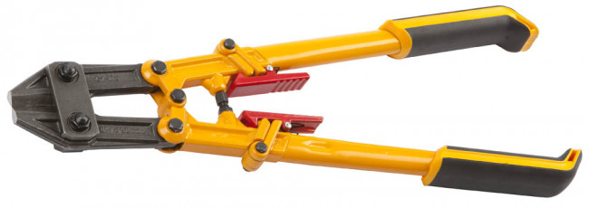 Болторез STAYER "MASTER", складная конструкция, губки из Cr-Mo стали, двухкомп рукоятка, сталь HRC 42 до d= 6мм, 450мм,  ( 2331-045 )