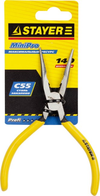 Тонкогубцы STAYER "PROFESSIONAL", 140мм,  ( 2219-3-14 ) Тонкогубцы STAYER "PROFESSIONAL", 140мм,  ( 2219-3-14 )