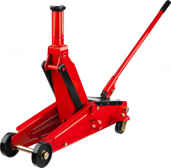 Домкрат гидравлический подкатной "RED FORCE", для внедорожников, 3т, 155-545мм, STAYER 43157-3,  ( 43157-3 ) Домкрат гидравлический подкатной "RED FORCE", для внедорожников, 3т, 155-545мм, STAYER 43157-3,  ( 43157-3 )