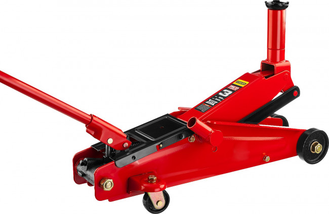 Домкрат гидравлический подкатной "RED FORCE", для внедорожников, 3т, 155-545мм, STAYER 43157-3,  ( 43157-3 ) Домкрат гидравлический подкатной "RED FORCE", для внедорожников, 3т, 155-545мм, STAYER 43157-3,  ( 43157-3 )