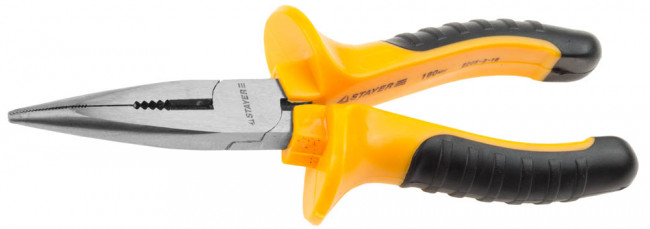 Тонкогубцы "TopGrip", 160мм, STAYER,  ( 2205-3-16_z01 ) Тонкогубцы "TopGrip", 160мм, STAYER,  ( 2205-3-16_z01 )