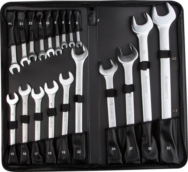 Набор комбинированных гаечных ключей 19 шт, 6 - 32 мм, STAYER,  ( 2-271259-H19 )