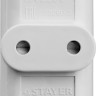 Разветвитель электрический MAXElectro, STAYER 55090-3, 3 гнезда, 6А/220В,  ( 55090-3 )