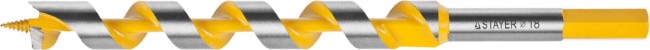 Сверло по дереву "Spiral", спираль Левиса, HEX хвостовик, STAYER Professional 29475-235-18, d=18х235мм,  ( 29475-235-18 ) Сверло по дереву "Spiral", спираль Левиса, HEX хвостовик, STAYER Professional 29475-235-18, d=18х235мм,  ( 29475-235-18 )