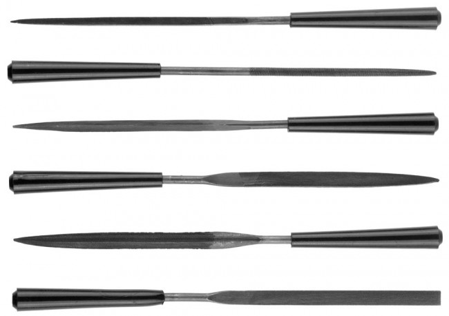 Набор STAYER "MASTER" Надфили, ручка из ПВХ, 100мм, 6шт ,  ( 1603-10-H6_z01 ) Набор STAYER "MASTER" Надфили, ручка из ПВХ, 100мм, 6шт ,  ( 1603-10-H6_z01 )