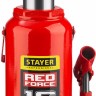 Домкрат гидравлический бутылочный "RED FORCE", 16т, 230-460 мм, STAYER 43160-16,  ( 43160-16_z01 )
