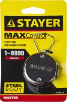 Счетчик STAYER "MASTER" механический, 1 - 9999единиц,  ( 34195_z01 )