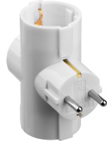 Разветвитель электрический MAXElectro, STAYER 55093-3, 3 гнезда, 16А/220В,  ( 55093-3 )