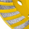 Чашка STAYER "PROFESSIONAL" алмазная сегментированная, высота 22,2мм, 125мм,  ( 33380-125 )