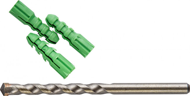 Набор STAYER Свeрла "MASTER" по бетону, 10мм, с дюбелями, 11 предметов ,  ( 29111-H11-10 ) Набор STAYER Свeрла "MASTER" по бетону, 10мм, с дюбелями, 11 предметов ,  ( 29111-H11-10 )