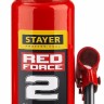 Домкрат гидравлический бутылочный "RED FORCE", 2т, 181-345 мм, STAYER 43160-2,  ( 43160-2_z01 )