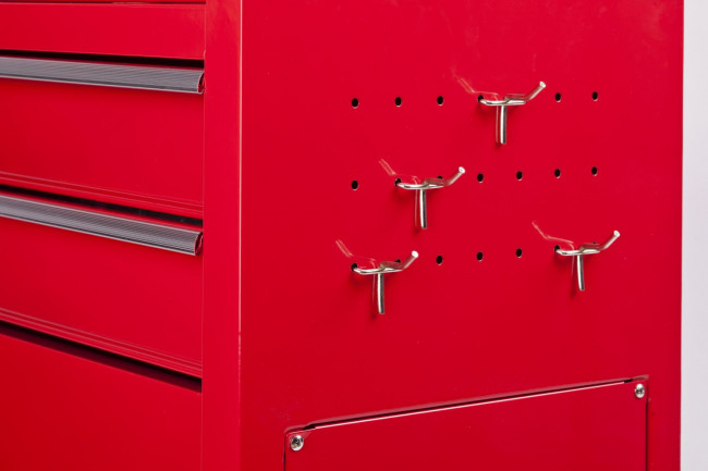 Тележка инструментальная STAYER "MASTER" комбо, 2 ящика + ящик настольный, 7 полок, 616х330х742мм  ,  ( 38909-K )