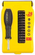 Отвертка-битодержатель для точных работ 26 предм., STAYER, ( 25614-H28 ) Отвертка-битодержатель для точных работ 26 предм., STAYER, ( 25614-H28 )