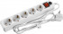 Сетевой фильтр STAYER "MASTER" электрический, 5 гнезд, макс. мощн. 2200 Вт, 1.5м,  ( 55066-1.5 )