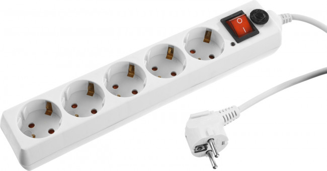 Сетевой фильтр STAYER "MASTER" электрический, 5 гнезд, макс. мощн. 2200 Вт, 1.5м, ( 55066-1.5 ) Сетевой фильтр STAYER "MASTER" электрический, 5 гнезд, макс. мощн. 2200 Вт, 1.5м, ( 55066-1.5 )