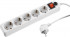 Сетевой фильтр STAYER "MASTER" электрический, 5 гнезд, макс. мощн. 2200 Вт, 1.5м,  ( 55066-1.5 )
