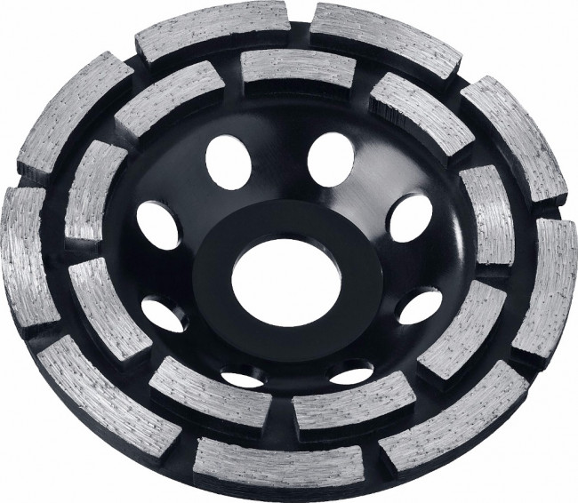 Чашка STAYER "PROFESSIONAL" алмазная сегментная двухрядная, высота 22,2мм, 115мм  ,  ( 33381-115 ) Чашка STAYER "PROFESSIONAL" алмазная сегментная двухрядная, высота 22,2мм, 115мм  ,  ( 33381-115 )