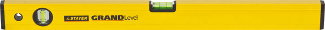 Уровень STAYER "PROFI", "GRAND" коробчатый особо усиленный, фрезерован базовая поверхность, 2 противоудар ампулы, 60см ,  ( 3463-060_z02 ) Уровень STAYER "PROFI", "GRAND" коробчатый особо усиленный, фрезерован базовая поверхность, 2 противоудар ампулы, 60см ,  ( 3463-060_z02 )