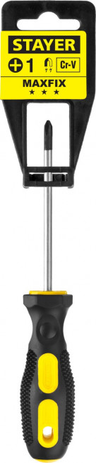 Отвертка, STAYER 2510-1-10, двухкомпонентная рукоятка, магнитный наконечник, PH1x100мм ( 2510-1-10_z02 ) Отвертка, STAYER 2510-1-10, двухкомпонентная рукоятка, магнитный наконечник, PH1x100мм ( 2510-1-10_z02 )