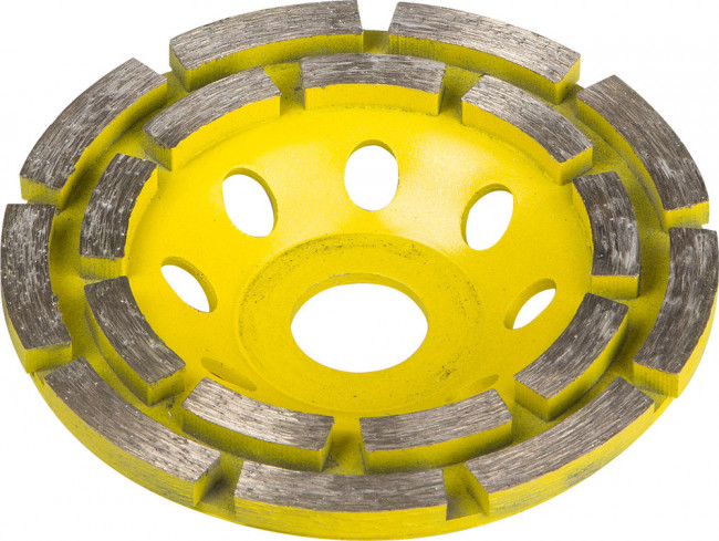 Чашка STAYER "PROFESSIONAL" алмазная сегментная двухрядная, высота 22,2мм, 125мм  ,  ( 33381-125 ) Чашка STAYER "PROFESSIONAL" алмазная сегментная двухрядная, высота 22,2мм, 125мм  ,  ( 33381-125 )