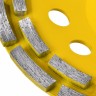 Чашка STAYER "PROFESSIONAL" алмазная сегментная двухрядная, высота 22,2мм, 125мм  ,  ( 33381-125 )