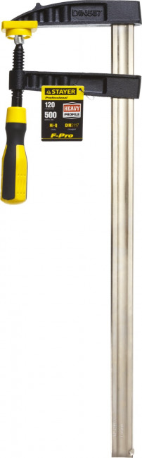 HERCULES-F HF-50/12 струбцина тип F 500/120 мм, STAYER,  ( 32095-120-500 ) HERCULES-F HF-50/12 струбцина тип F 500/120 мм, STAYER,  ( 32095-120-500 )