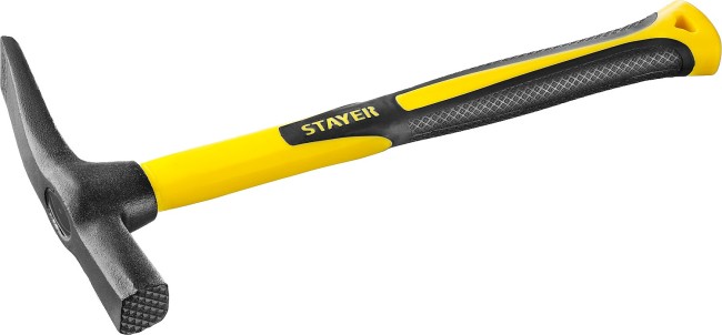 Молоток каменщика с фиберглассовой рукояткой 600 г, STAYER Fiberglass,  ( 20161 ) Молоток каменщика с фиберглассовой рукояткой 600 г, STAYER Fiberglass,  ( 20161 )