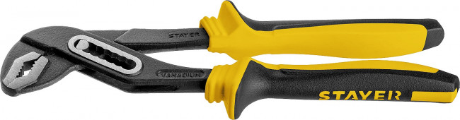 Клещи переставные "Hercules-Х", с двухкомпонентными маслобензостойкими рукоятками, высокомощный коробчатый шарнир, 250мм, STAYER Professional ( 2236_z Клещи переставные "Hercules-Х", с двухкомпонентными маслобензостойкими рукоятками, высокомощный коробчатый шарнир, 250мм, STAYER Professional ( 2236_z