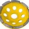 Чашка STAYER "PROFESSIONAL" алмазная сегментная однорядная, высота 22,2мм, 115мм  ,  ( 33382-115 )