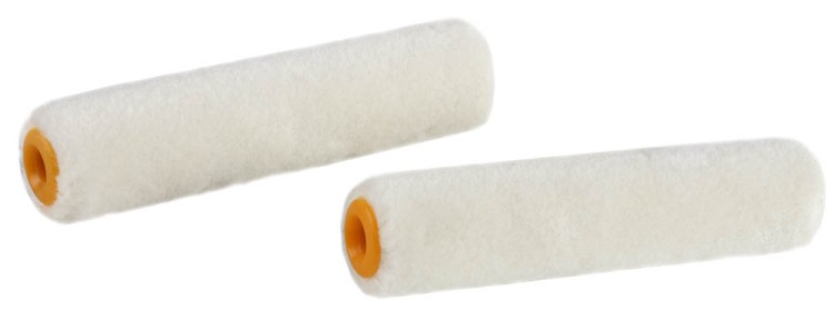 Мини-ролик "VELOUR" малярный, ворс 4мм, бюгель 6мм, 15х160мм, 2шт, STAYER Profi,  ( 0501-16-S2 )