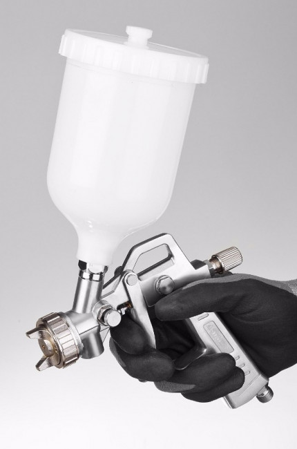 Краскопульт пневматический STAYER "MASTER" ORION, c верхним бачком, 1,5мм,  ( 06471-1.5 )
