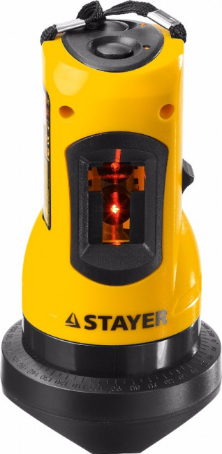 Нивелир лазерный линейный SLL-2, STAYER 34960-H2, штатив, кейс, 10м, точн. +/-0,5 мм/м,  ( 34960-H2 )