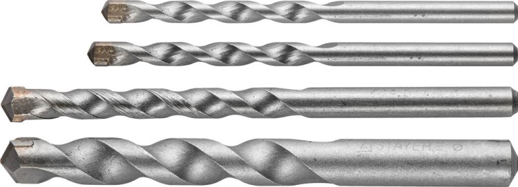 Набор STAYER Сверла "MASTER" по бетону, 5; 6; 8;10мм, 4шт,  ( 29111-H4 )