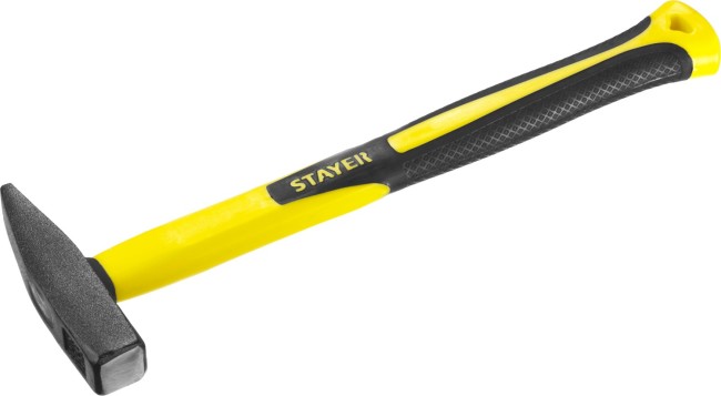 Молоток слесарный с фиберглассовой рукояткой 300 г, STAYER Fiberglass,  ( 20050-03_z01 ) Молоток слесарный с фиберглассовой рукояткой 300 г, STAYER Fiberglass,  ( 20050-03_z01 )