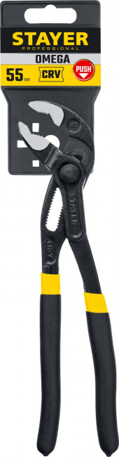 Клещи переставные "OMEGA", c быстрой регулировкой, Cr-V, тип "К", 250мм, STAYER Professional ( 2239_z02 ) Клещи переставные "OMEGA", c быстрой регулировкой, Cr-V, тип "К", 250мм, STAYER Professional ( 2239_z02 )
