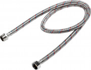 Подводка гибкая STAYER для воды, оплетка из нержавеющей стали, г/ш 1/2" - 1м  ,  ( 51015-G/S-100 )