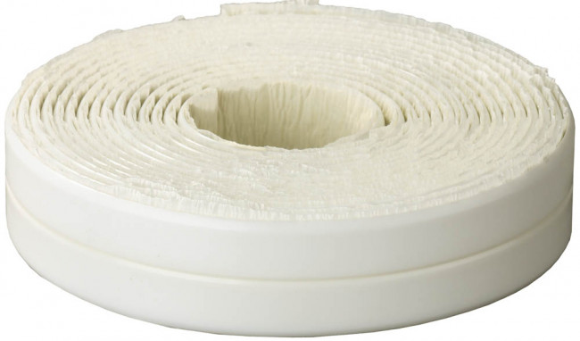 Лента бордюрная для ванн и раковин, STAYER Profi 12341-11-11, самоклеящаяся, профиль L, цвет белый, 11 х 11мм х 3,35м,  ( 12341-11-11 )