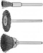 Щетка STAYER нержавеющая сталь, 3шт,  ( 29915-H3 ) Щетка STAYER нержавеющая сталь, 3шт,  ( 29915-H3 )