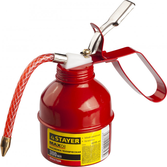 Масленка STAYER "MASTER" с гибким наконечником, 300мл, ( 4313_z01 ) Масленка STAYER "MASTER" с гибким наконечником, 300мл, ( 4313_z01 )