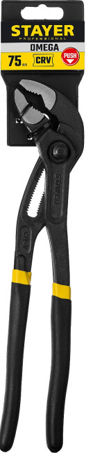 Клещи переставные "OMEGA", c быстрой регулировкой, Cr-V, тип "К", 300мм, STAYER Professional ( 2240_z02 ) Клещи переставные "OMEGA", c быстрой регулировкой, Cr-V, тип "К", 300мм, STAYER Professional ( 2240_z02 )