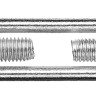 Талреп DIN 1480, крюк-крюк, М12, 4 шт, оцинкованный, STAYER,  ( 30525-12 )