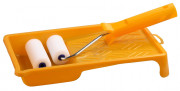 Набор STAYER Валик "ПОРОЛОН" МИНИ с ванночкой, 50мм,  ( 0544-05 )