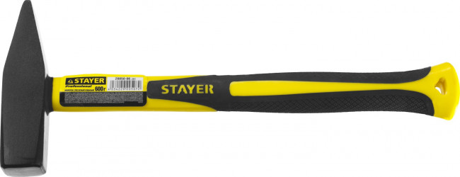 Молоток слесарный с фиберглассовой рукояткой 600 г, STAYER Fiberglass,  ( 20050-06_z01 ) Молоток слесарный с фиберглассовой рукояткой 600 г, STAYER Fiberglass,  ( 20050-06_z01 )