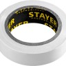 STAYER Protect-10 Изолента ПВХ, не поддерживает горение, 10м (0,13х15 мм), белая, 12291-W
